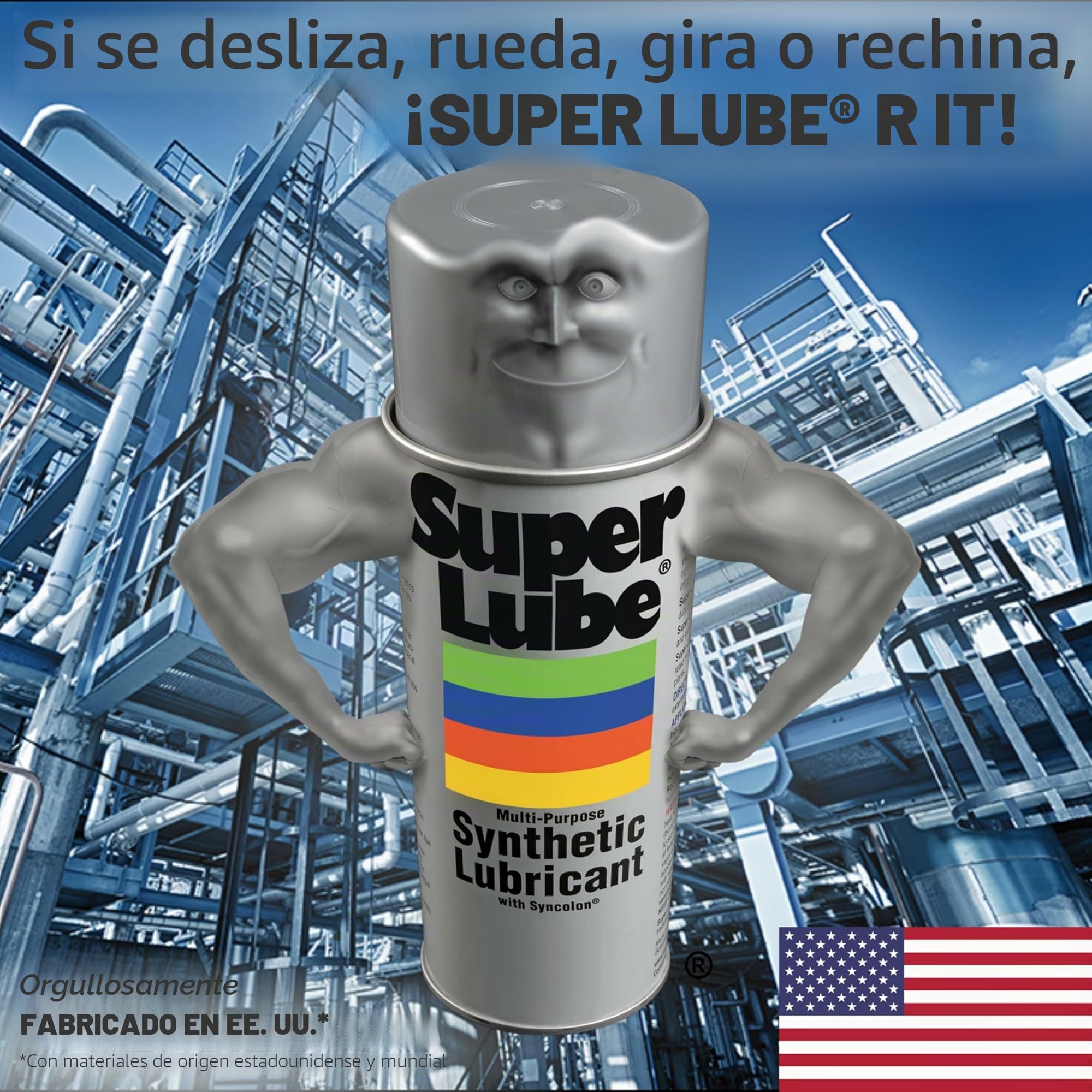 Super Lube 51004 aceite sintético con PTFE, alta viscosidad, 4 oz