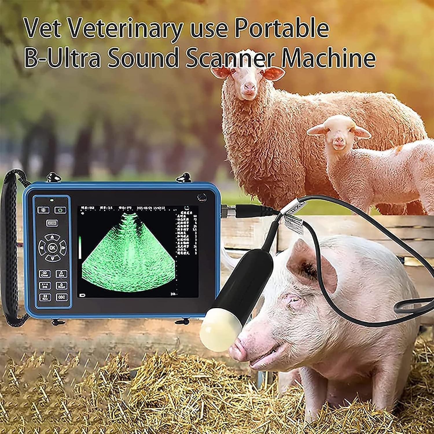 Produktbild von Tragbares Veterinär-Ultraschallgerät - 4Vet Slim - DRAMINSKI S.A. - Für