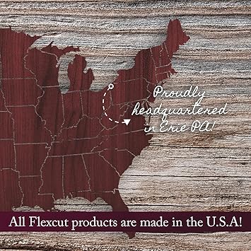 FLEXCUT Wood Carving Tools | Right-Handed Scorp | Gouge for Wood Carving | 3/16 Inch | KN22 | 1095 High Carbon Steel Blade | Made in the U.S.A.