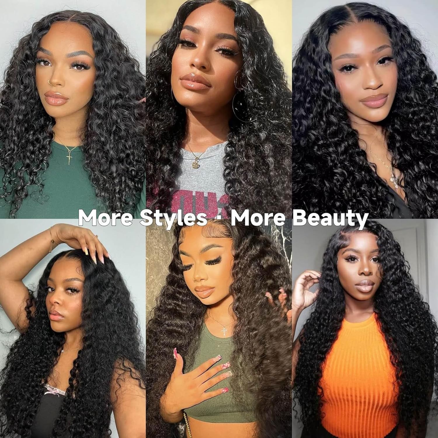 MOONBAY Wear and Go Glueless Wigs Human Hair Pre Plucked Pre Cut 28 Inch Deep Wave 5x5 HD Lace Closure Wigs Human Hair 200 Density with Baby Hair Deep Curly Wig for Black Women