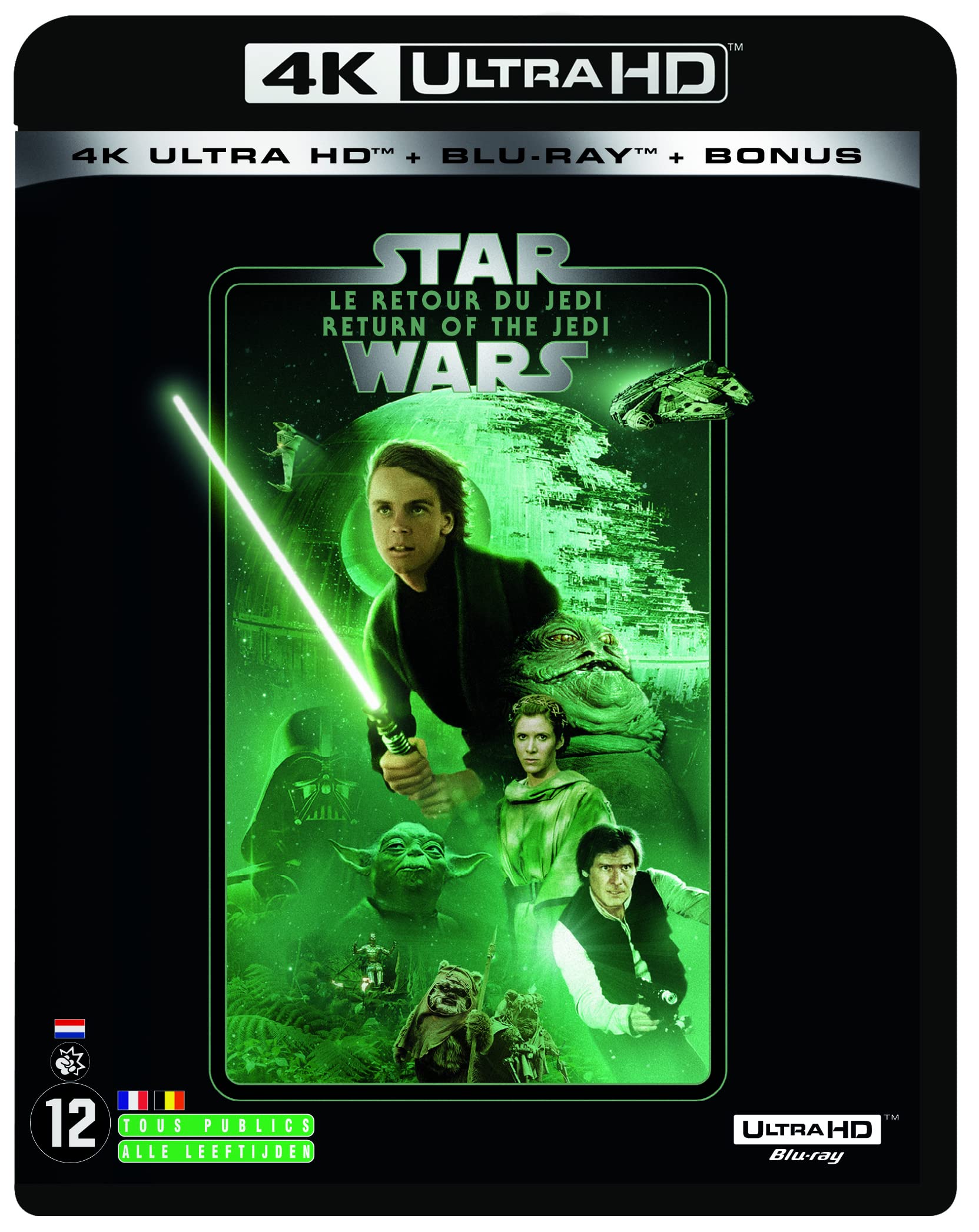 STAR WARS Episode VI - LE RETOUR DU JEDI (2019) - Blu-ray 4K [4K Ultra HD + Blu-ray + Blu-ray Bonus]