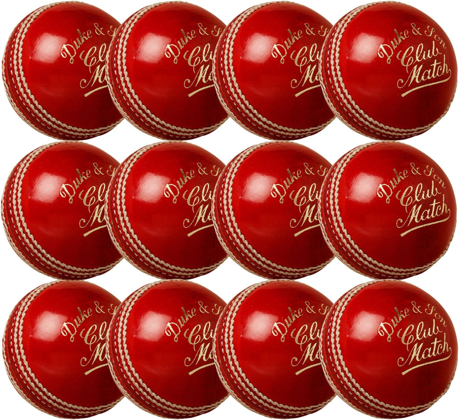 1 Dozen Dukes Cricket Balls 156g Men's