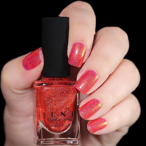 Miniatura 2335 de ILNP Madison Ave Esmalte de uñas holográfico metálico rosa antiguo