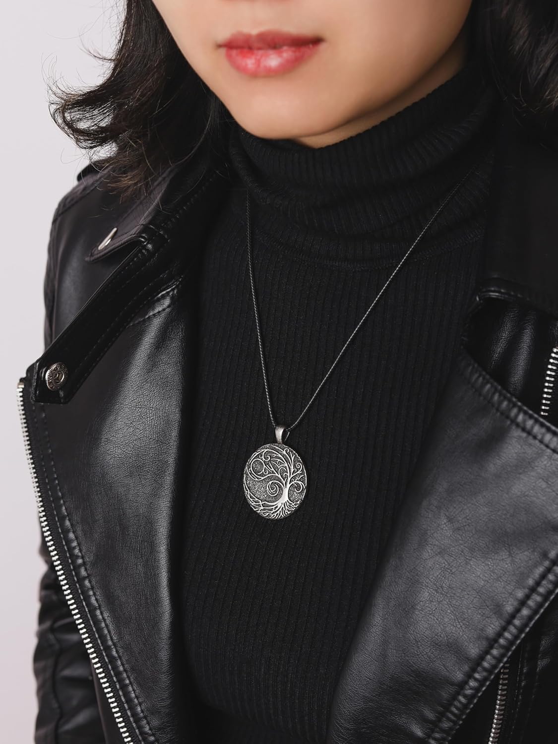 HAQUIL Viking Celtic Wiccan Tree of Life Pendant Necklace, Tree of Life Jewelry Gifts for Men and Women - Image 6