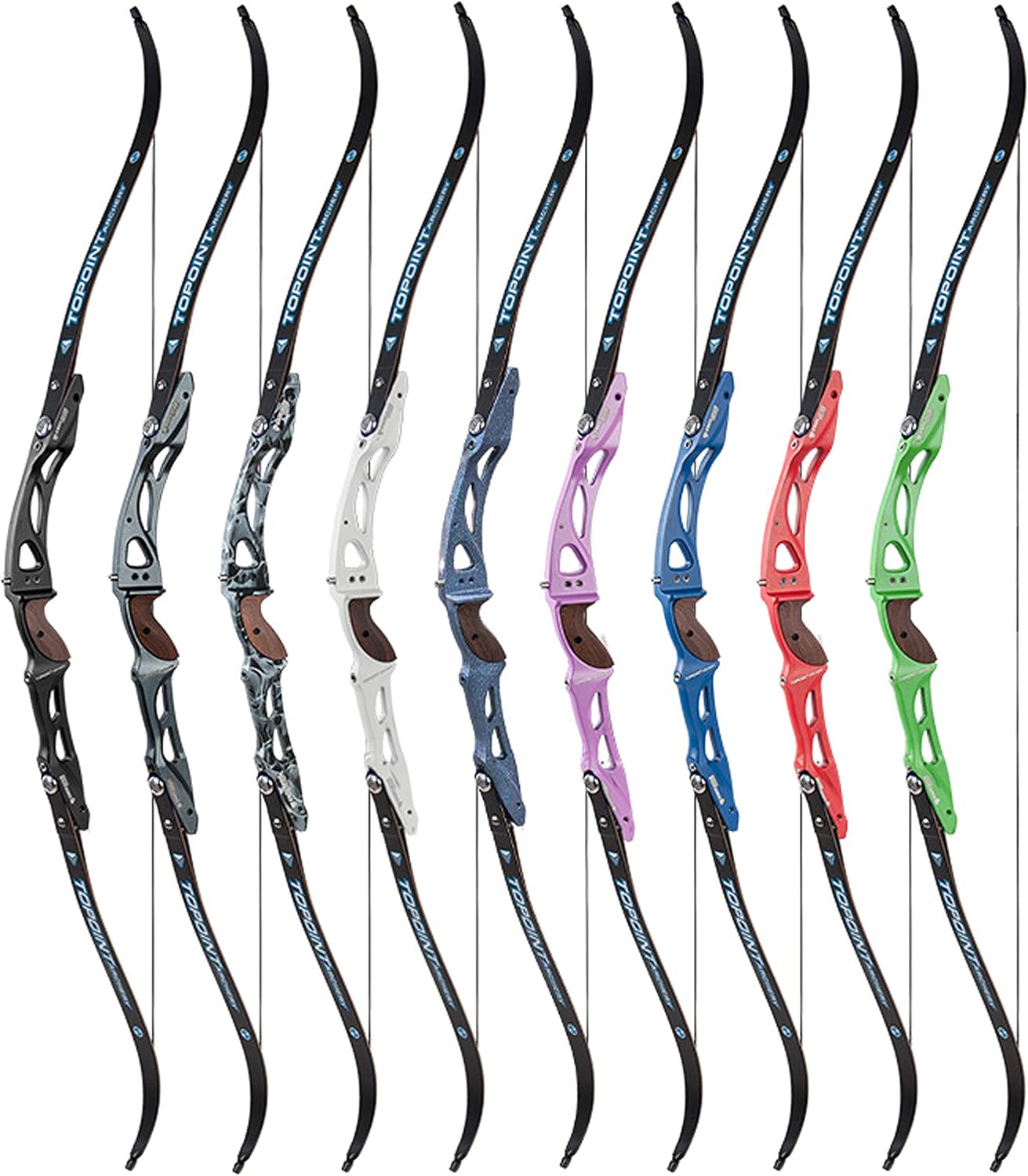 66/68/70 Inch ILF Recurve Bow for Adult Youth Teens,18-44lbs,Takedown Recurve for Athletic Competition,Olympic Recurve Bow,ILF Bow Riser/Limbs,Right Handed