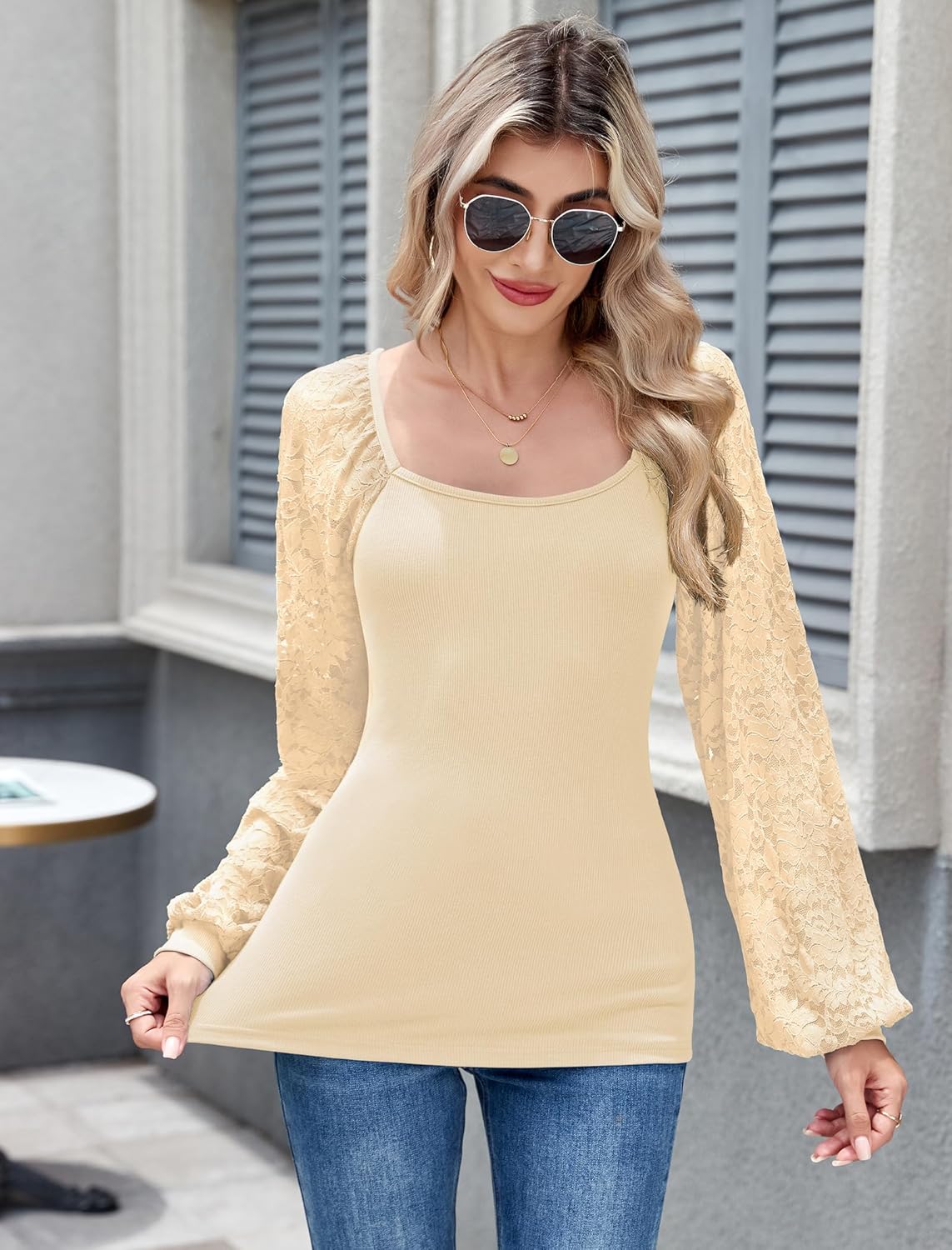 ZAFUL Women's Cropped Knit Sweater Boat Neck Long Sleeve Pullover Jumper Top - Image 4