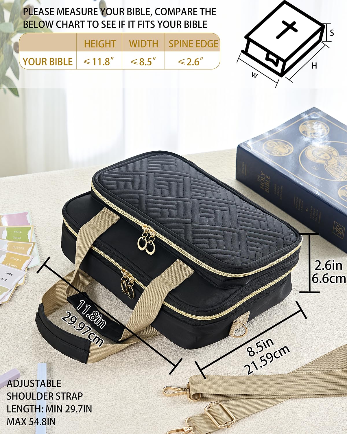 Kit de diario de la Biblia para mujer, 12 resaltadores, 75 pestañas, suministros de estudio bíblico y regalo cristiano para mujeres y adolescentes