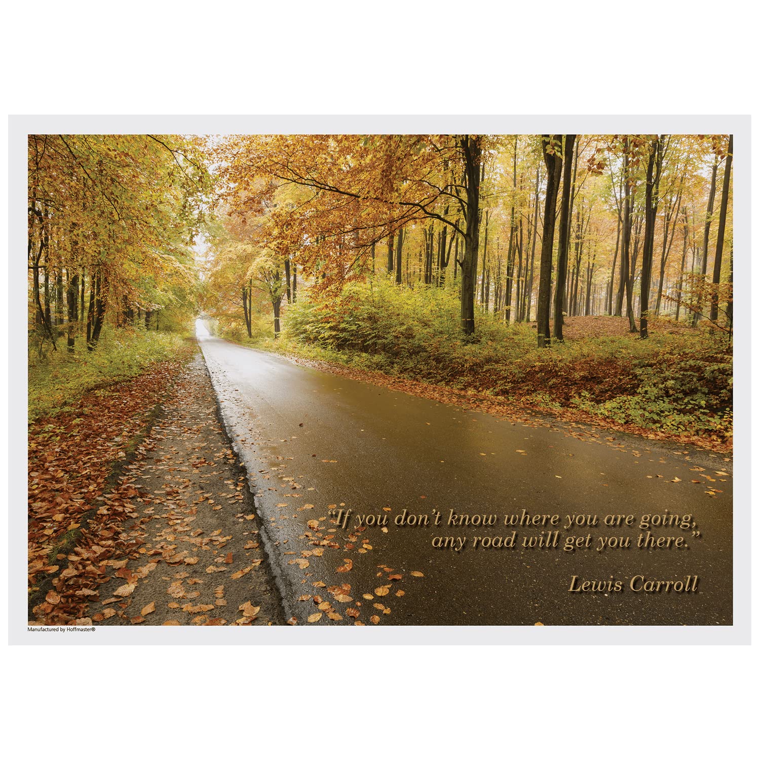 Hoffmaster 702086 Inspirational Multipack manteles individuales, 3 diseños por caso, 10 "x 14," impreso (Pack de 1000)