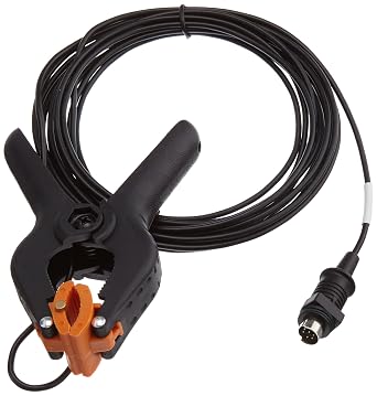 Testo 0613 5506 Pipe Clamp Probe, 16.4 Cable, 0.25" - 1.33" Dia, NTC