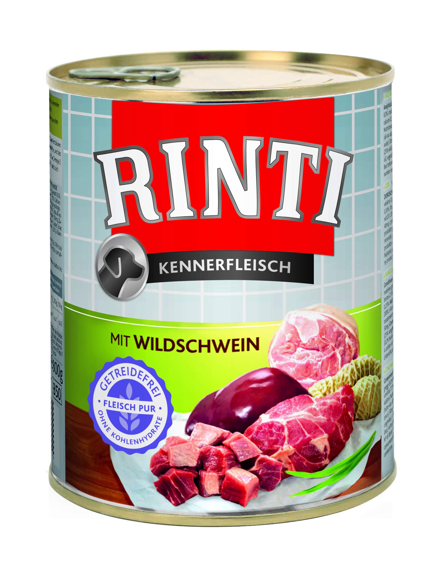 RINTI Kennerfleisch Wildschwein 12 x 800