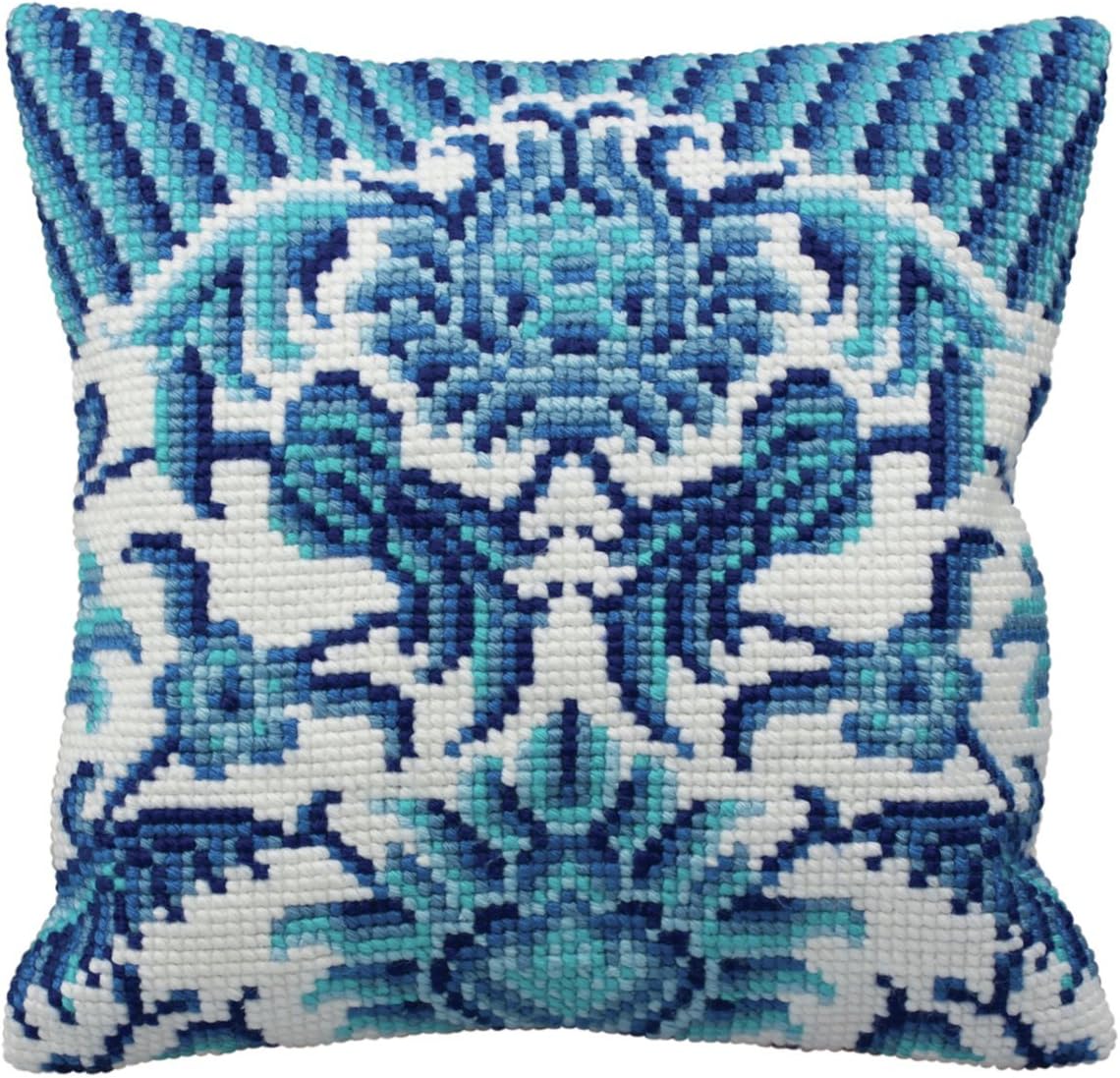 Zelliges Gauche Cushion Front Chunky Cross Stitch Kit