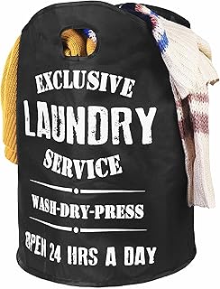 Extra Large Laundry Hamper Washing Baskets For Laundry Black Laundry Bag Laundry Hamper Collapsible Laundry Bag Foldable Washing Basket Portable Laundry Basket With Handles For Bathroom Or Bedroom
