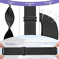 Vista 3 de Bandas elásticas compatibles con Fitbit Versa 2VersaVersa LiteVersa Edición Especial, bandas trenzadas de nailon ajustables de repuesto para mujeres