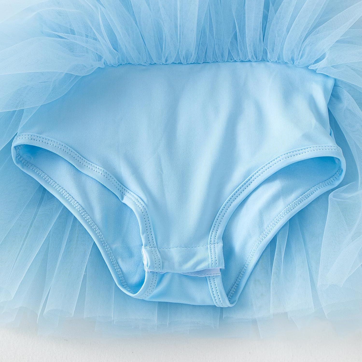 KARETT Ballet Leotards for Girls 1-7Years with Snap and Sparkly Princess Tutu Skirt Ballerina Dress - Image 4