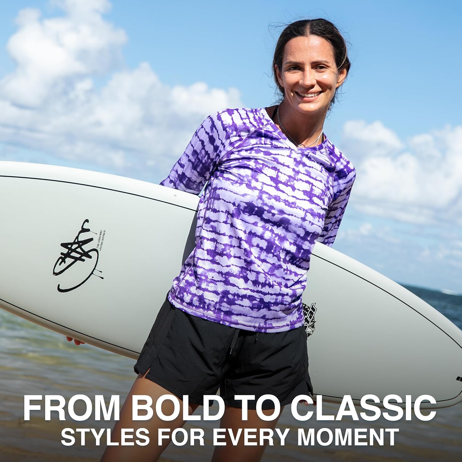 Kanu Surf Women's UPF 50+ Long Sleeve Active Swim Tee & Workout Top