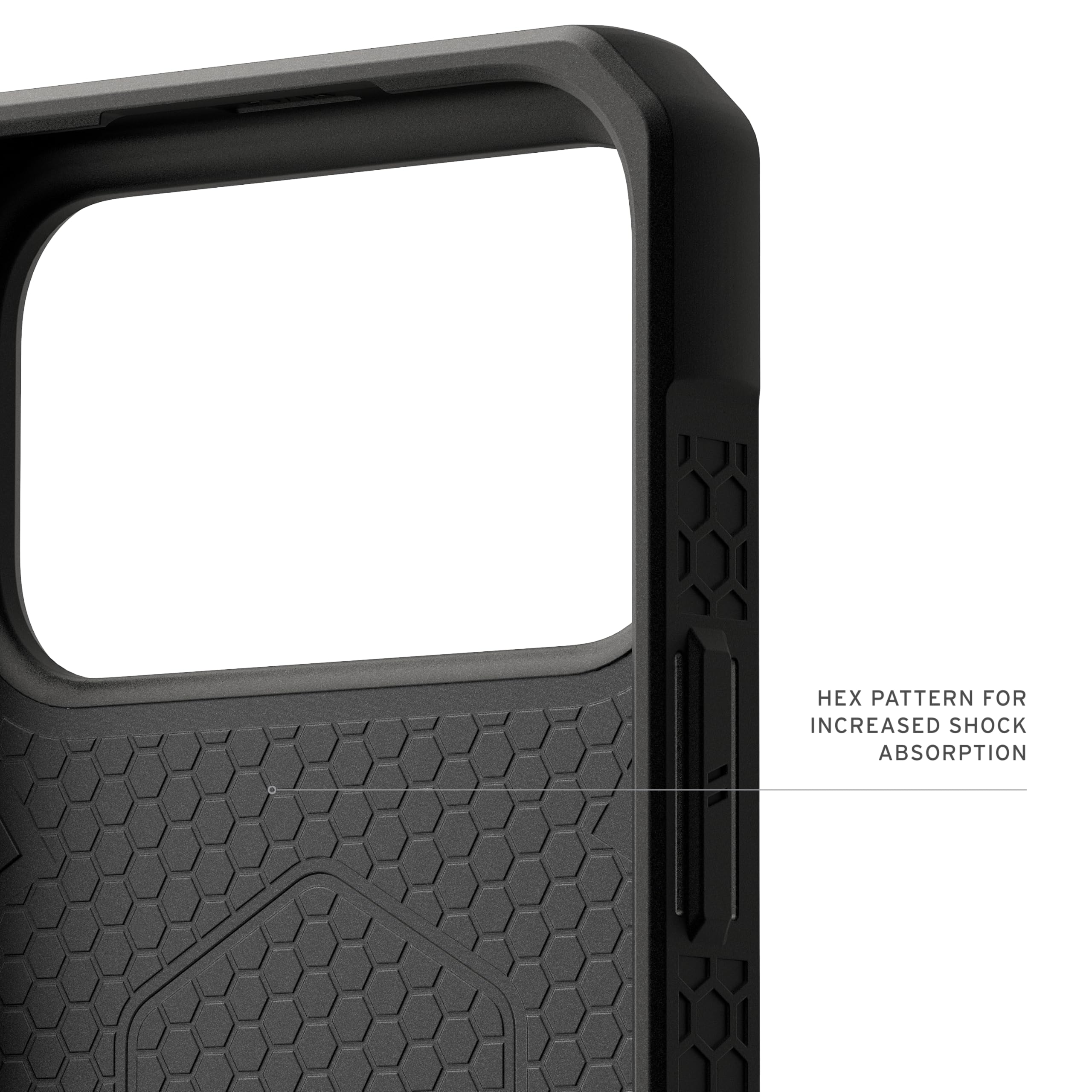 Urban Armor Gear Monarch Pro Case compatibile con Apple iPhone 17 Pro Max Custodia (Ricarica wireless/magnetica, Protezione a 5 strati) titanio
