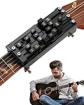 Portable Guitar Chord Presser, Guitar Chord Helper And Trainer for Acoustic Guitar, Guitar Learning Tools for Beginners and Arthritis Player