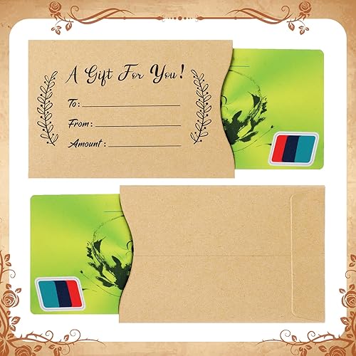 Miniatura 3 de 600 fundas para tarjetas de regalo, tarjetas de agradecimiento para tarjetas de agradecimiento, mini sobres para dinero en efectivo para hotel,