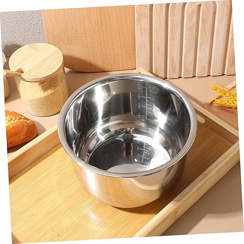 Miniatura 4 de Instants Pot - Olla de cocina interior de acero inoxidable de 2 litros, recipiente interior de repuesto para olla a presión tradicional, tazón,