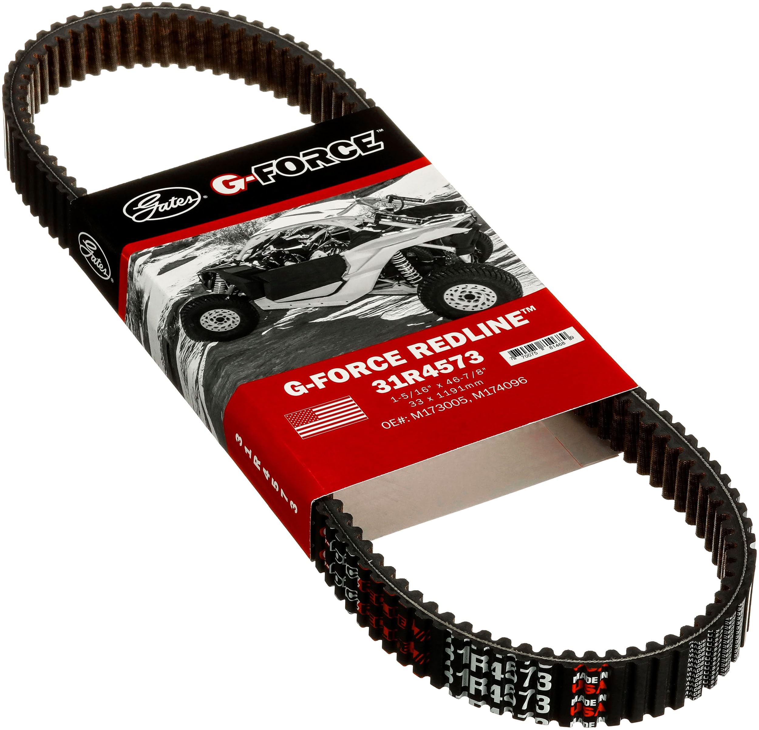 Amazon.com: Gates 31R4573 G-Force Redline Continuously Variable