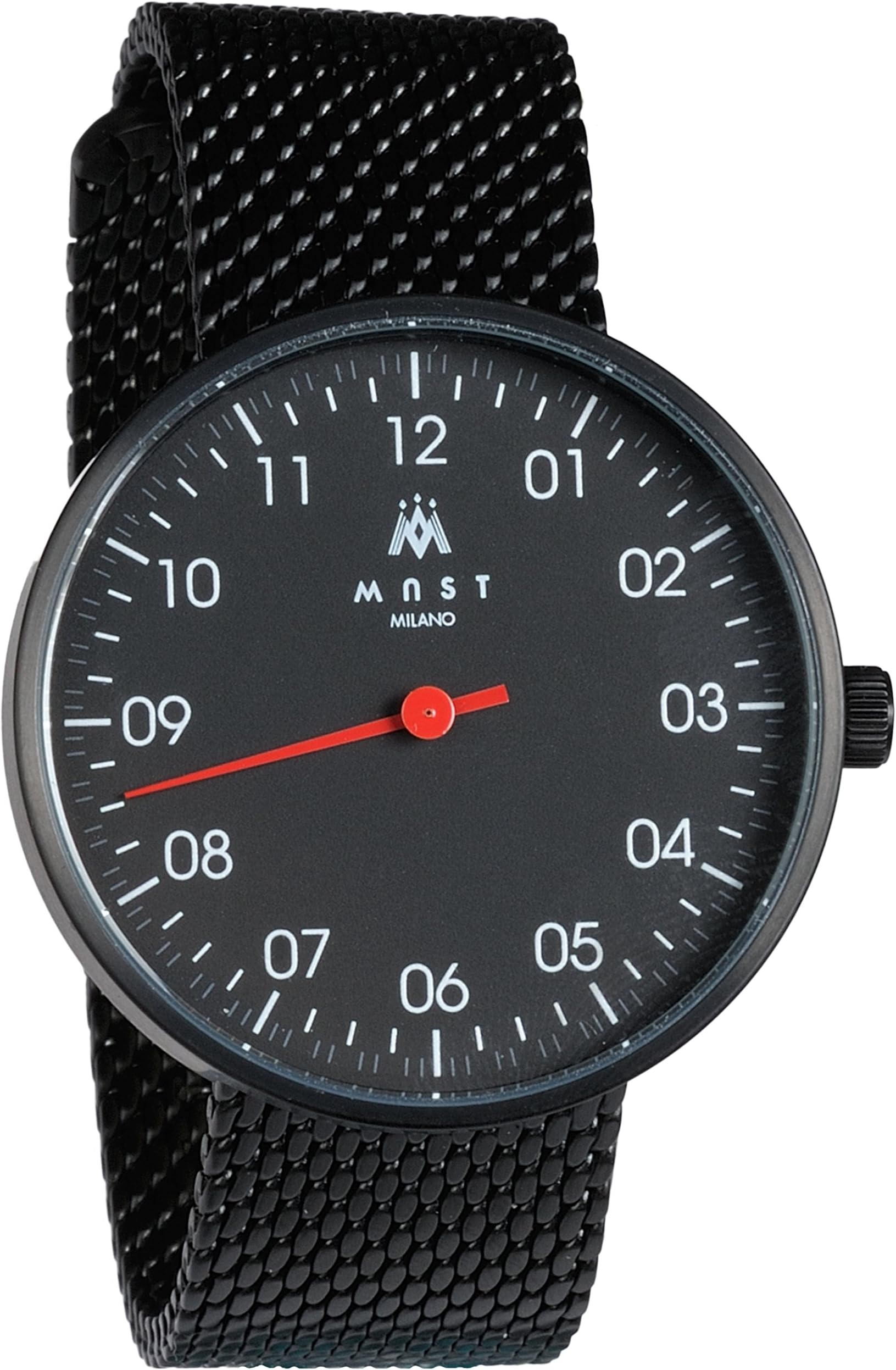 MAST MILANO BK201BK01-SS-UNO - One Hand Man Watch Ultra Slim
