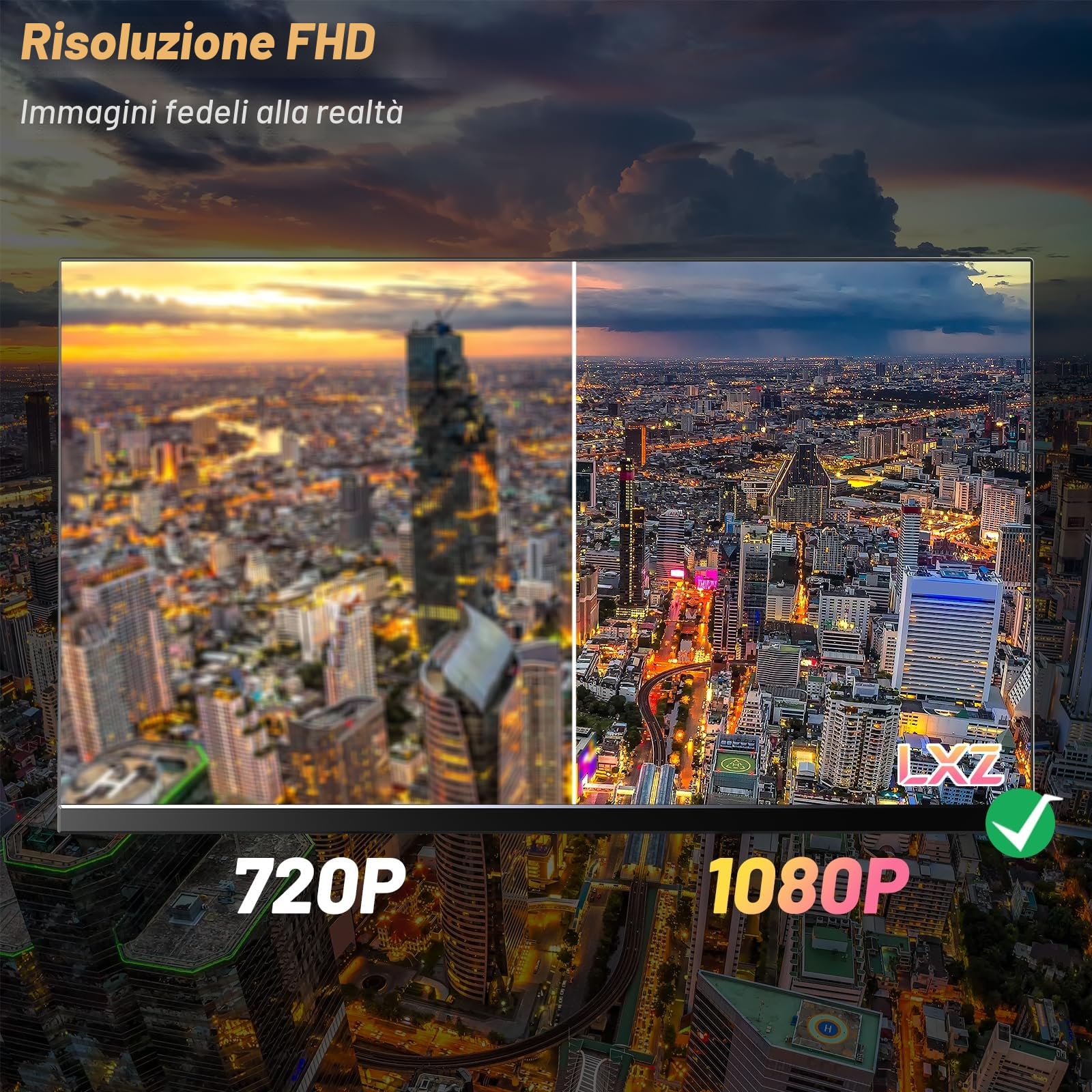 Monitor gaming 24.5 Inch 200Hz - Full HD IPS Black - Dettaglio
