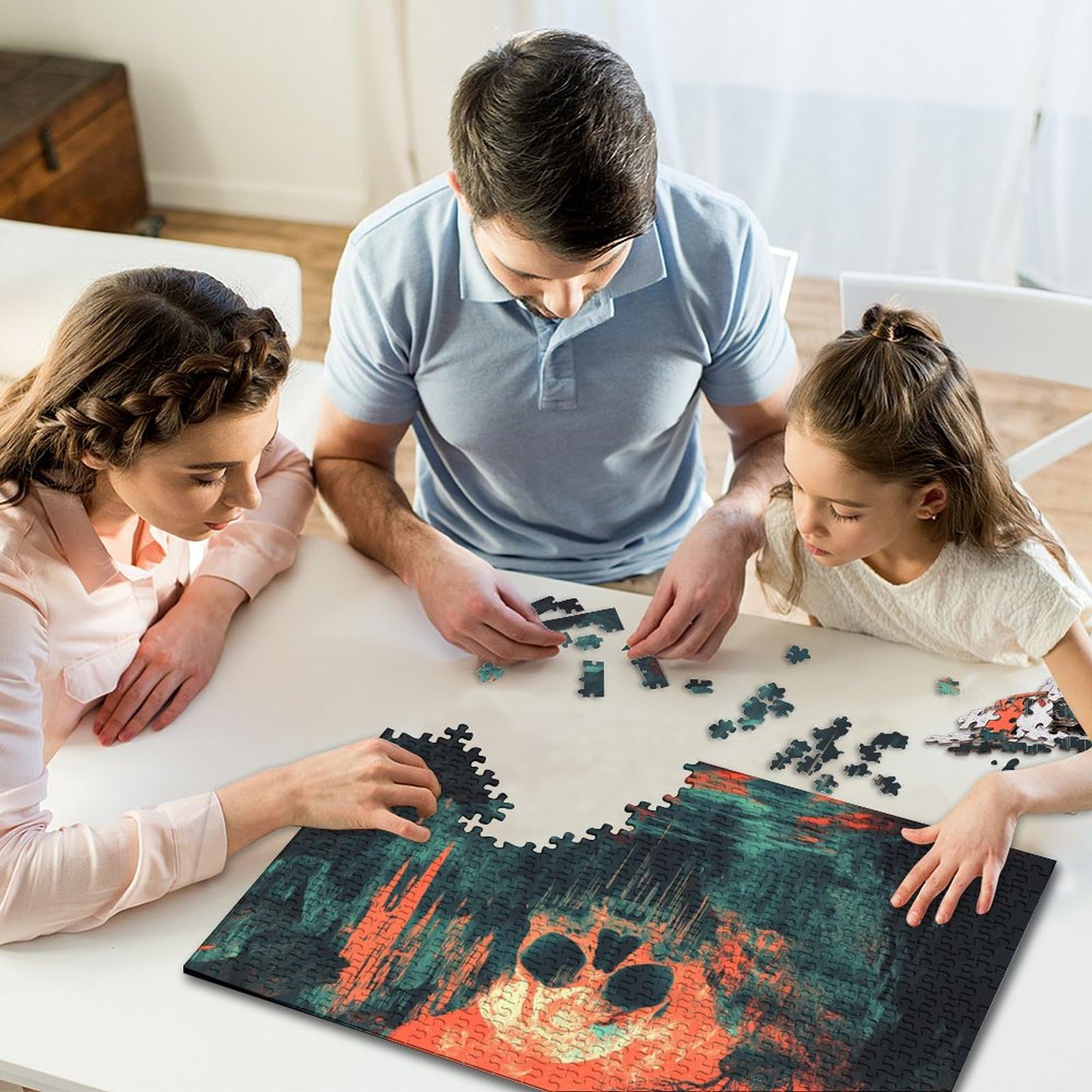 Puzzle 1000 Pezzi In Legno – Siena Palio Trial Race Day, Idea Regalo Per Adulti E Collezionisti