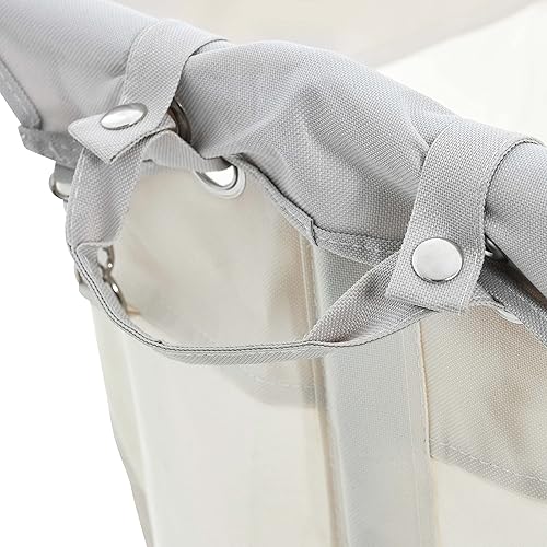 Miniatura 8 de Household Essentials, Carrito de lavandería comercial negro