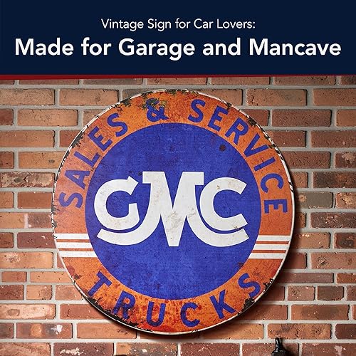 Miniatura 71 de American Art Decor Letrero de metal con forma de cúpula – Decoración retro de habitación para bar, cueva de hombre, garaje, sala de juegos, Corona