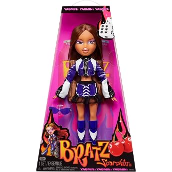 Bratz Scorchin' Yasmin - Includes 1 fashion doll with outfit and accessories Motorsport-inspired dolls Cute toy for girls