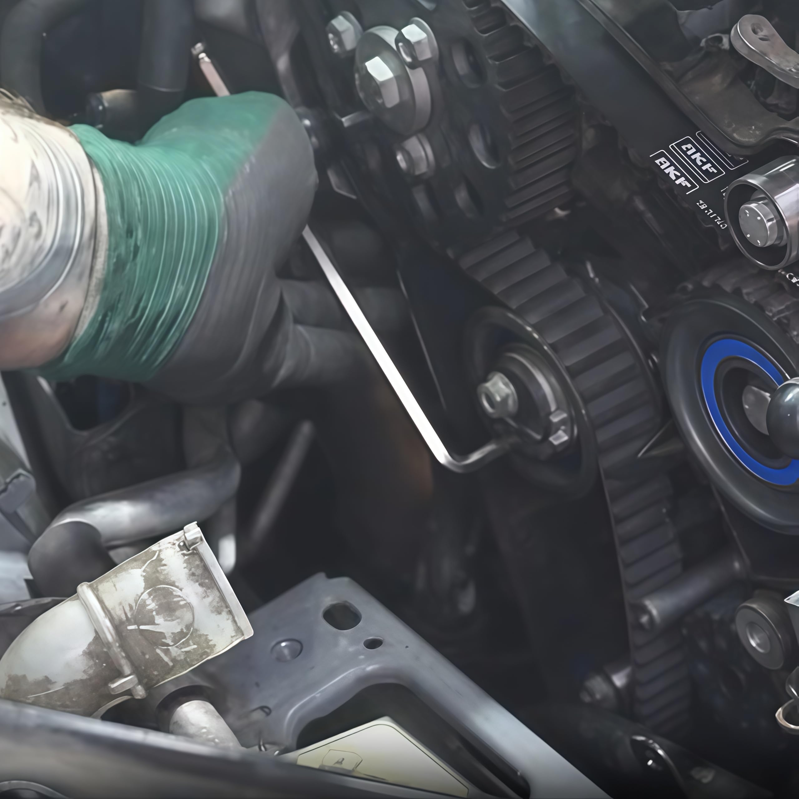 CCLIFE Herramienta de ajuste de distribución y bloqueo del motor, compatible con VAG (Audi, VW, Skoda, Seat)