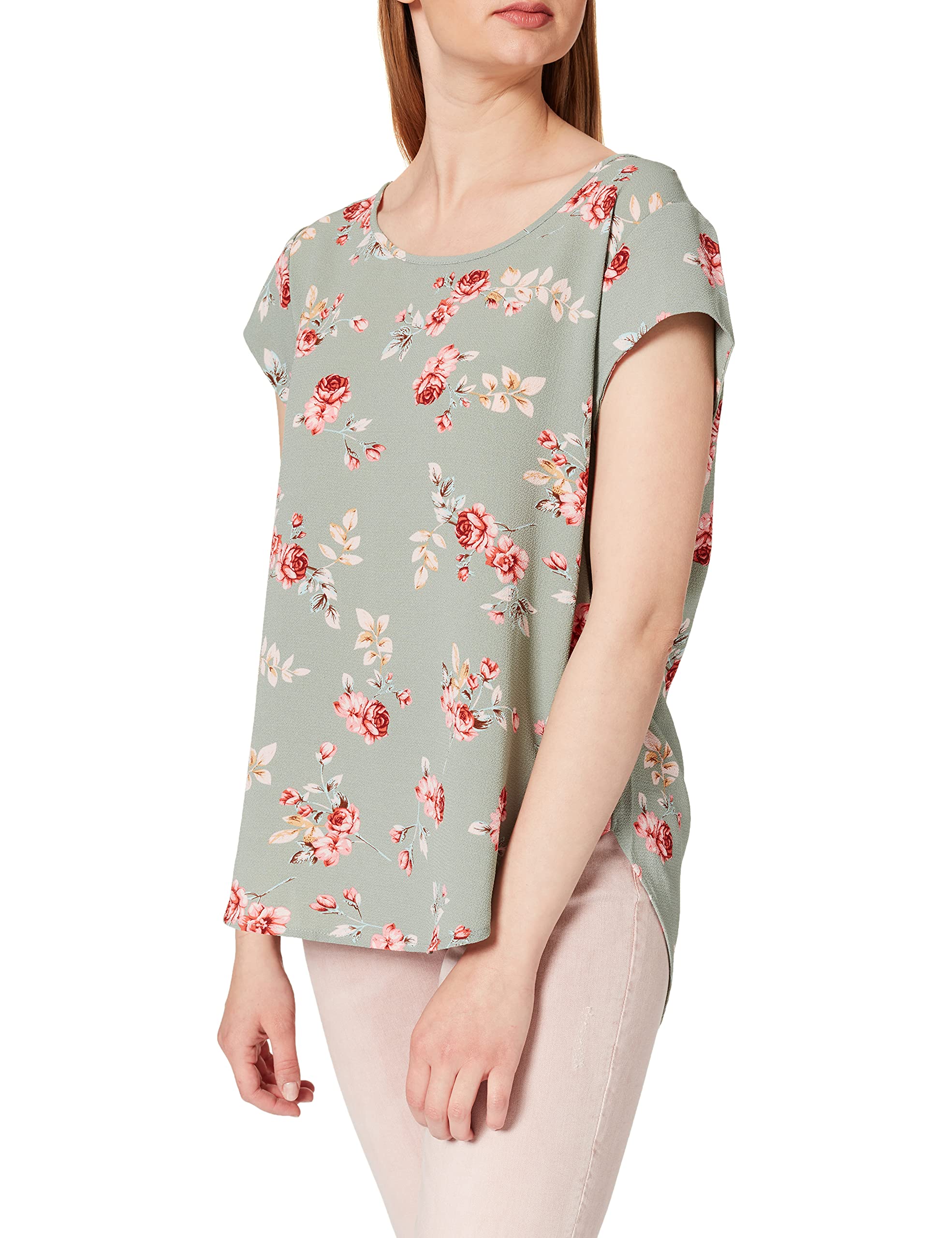 ONLYWomens ONLVIC SS AOP TOP NOOS WVN Blouse (pack of 1)