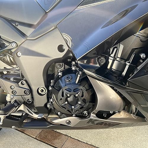 Vista 9 de Funda de protección para motor Cubierta protectora de estator cubierta deslizante Carenado Pad Protector Crash compatible con Kawasaki Z900; Z1000