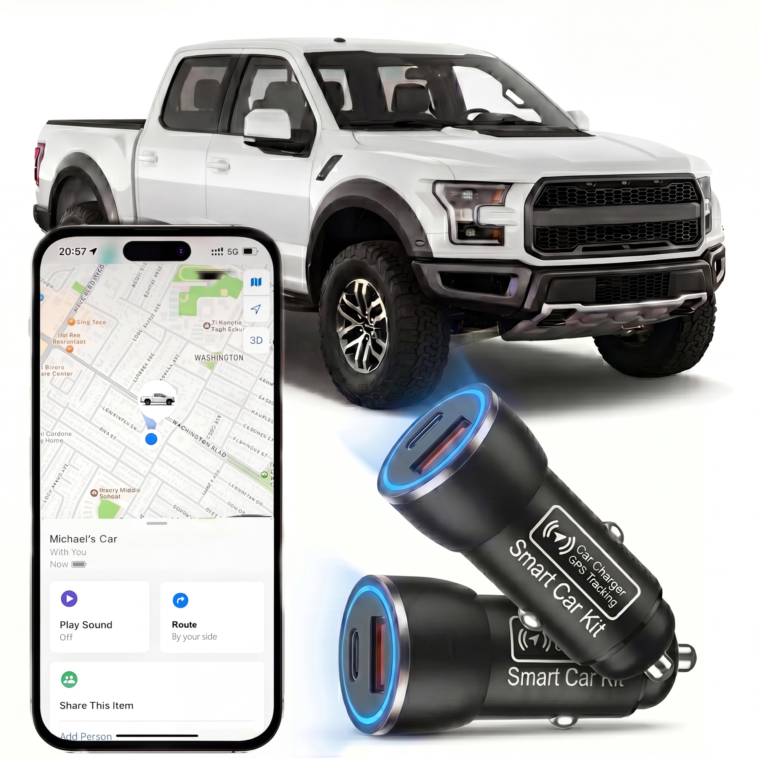 Dissyou Undetectable GPS Tracker - gps trackers | Mubboo