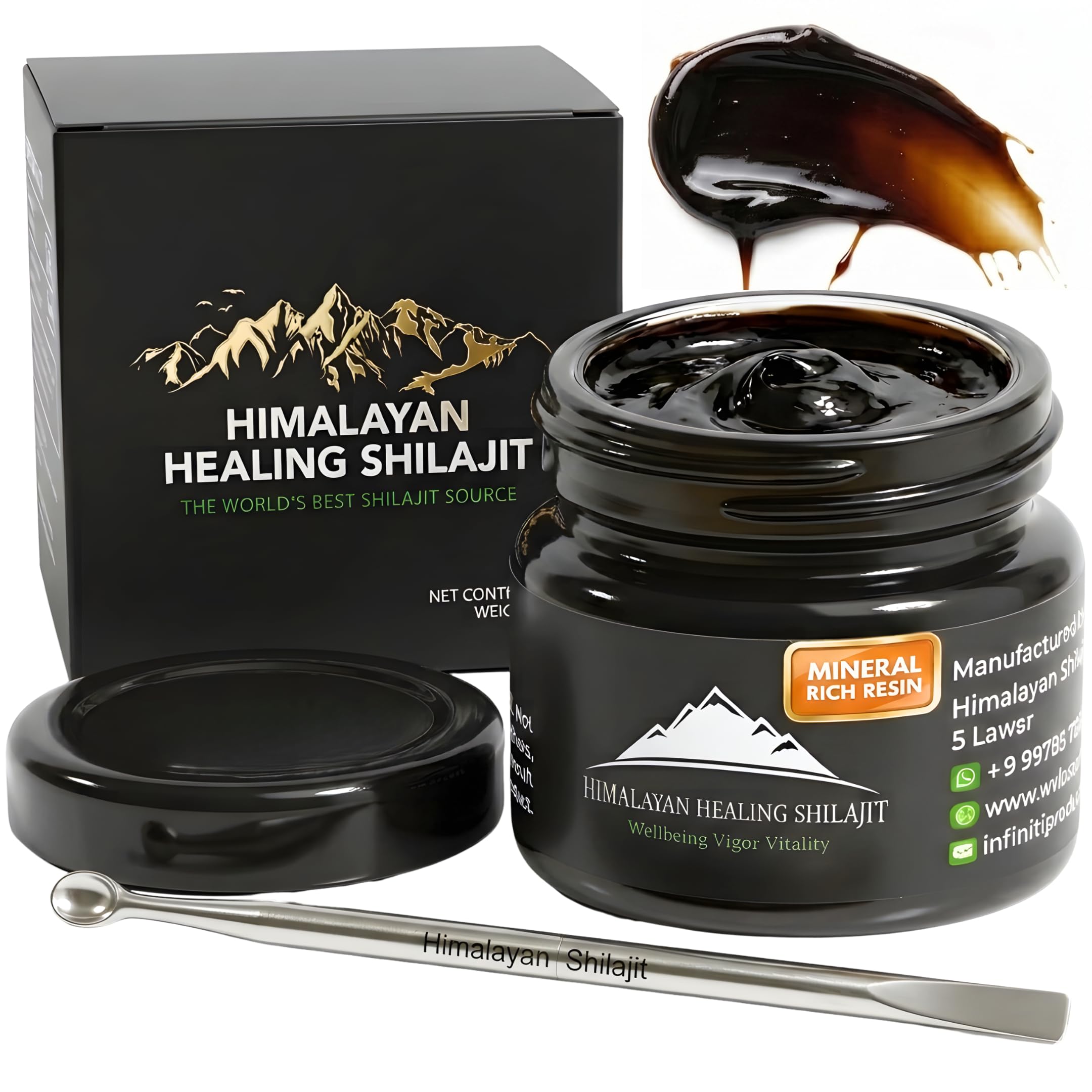 Himalayan Grocery Gold Grade Resin