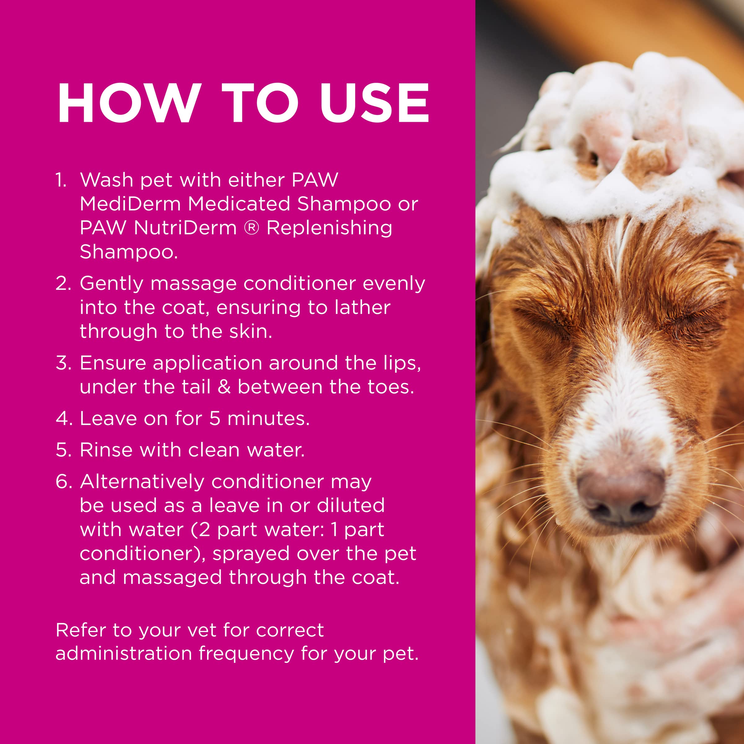 paw nutriderm conditioner