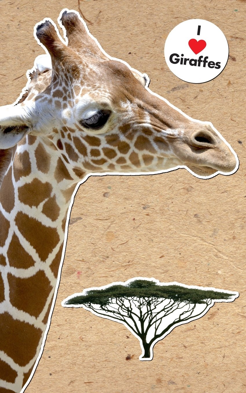Giraffe Lined Notebook: 120 Page, 5x8, Journal For Giraffe Lovers