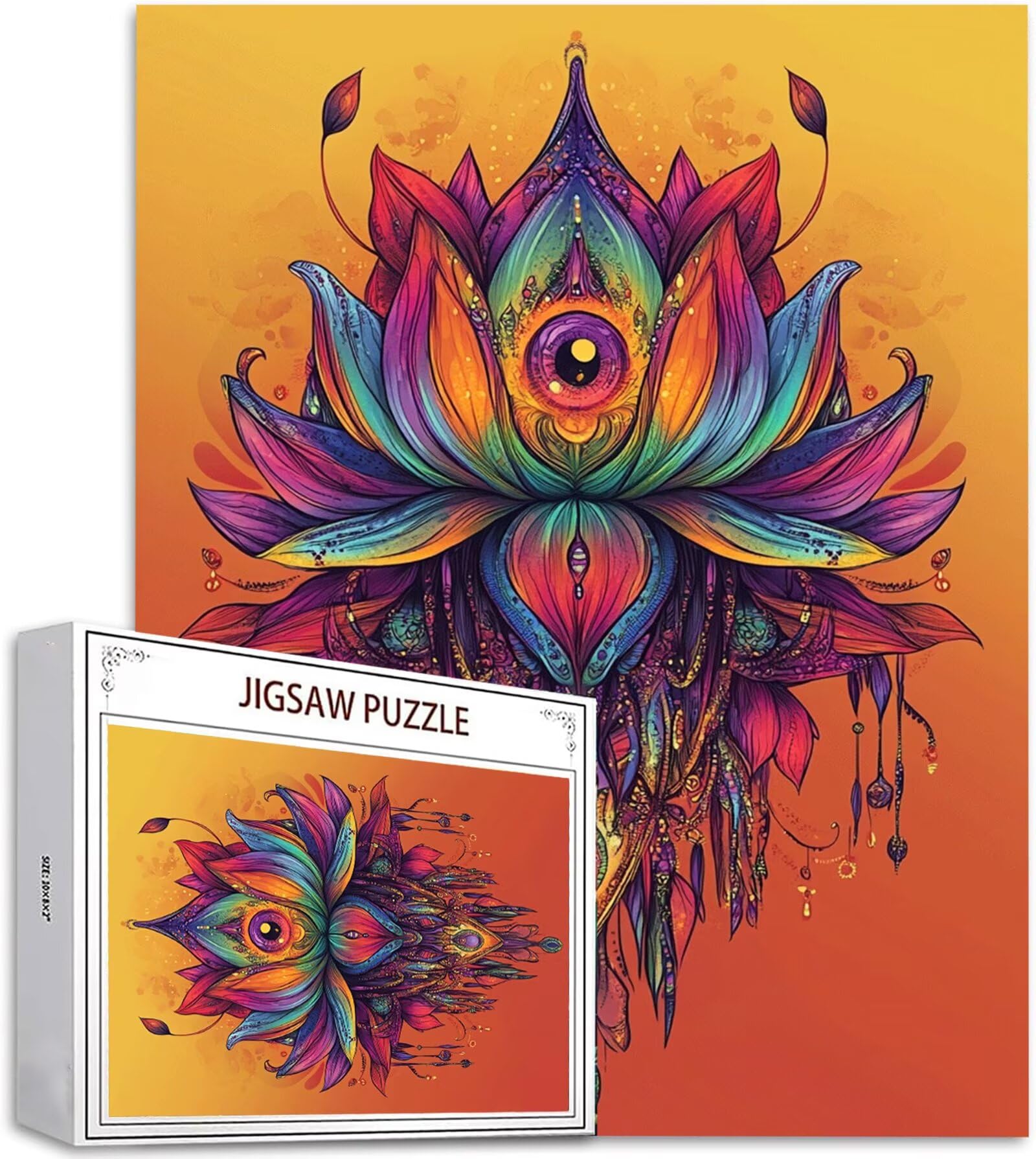 Puzzle 5000 Pezzi, 3 4 5 Anni Puzzle Colore 6 7 8 Anni Giochi Educativi Sostenibili Con Motivi Per Adulti Da Gioco in Legno Di Alta Qualità Jigsaw Fiore per Gioco Familiare, 2026 Regalo Natale H-1817