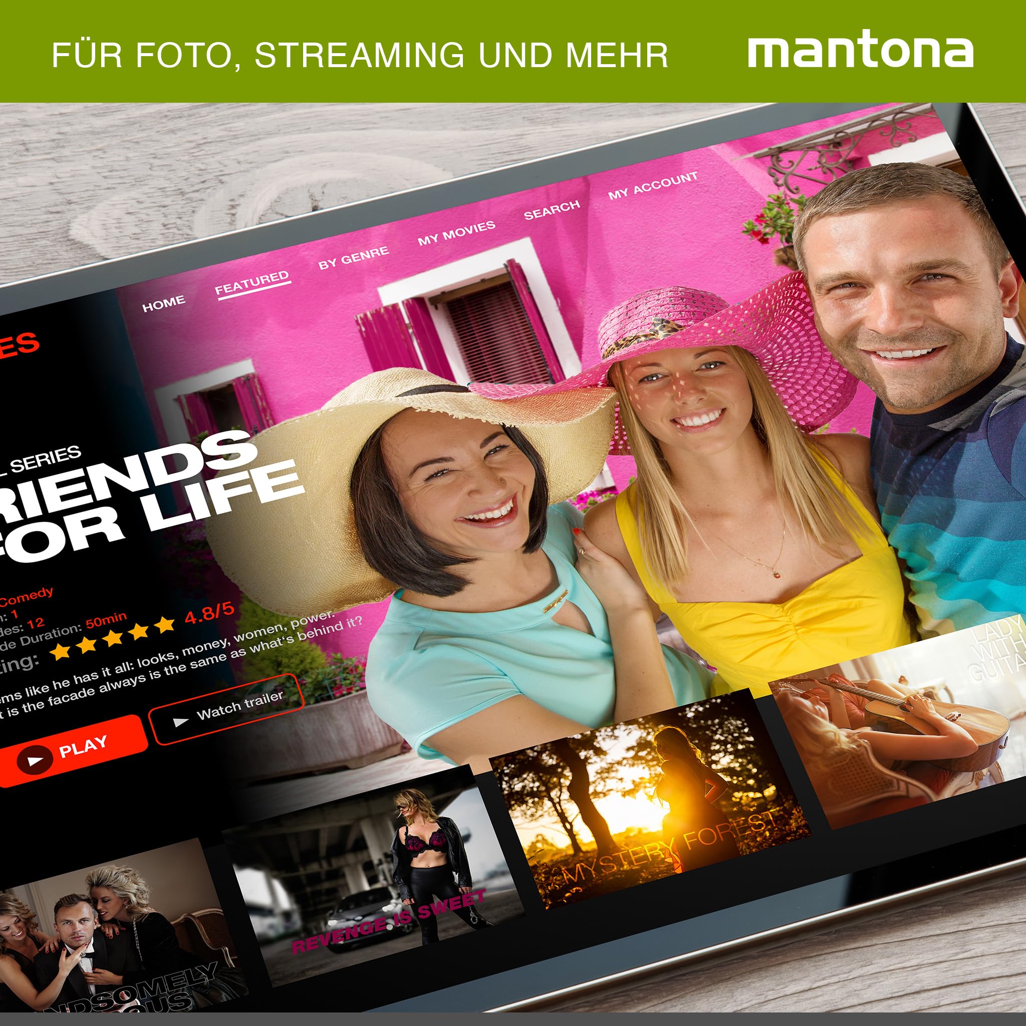 mantona Pilot zdalnego sterowania do iPhone'a/iPada