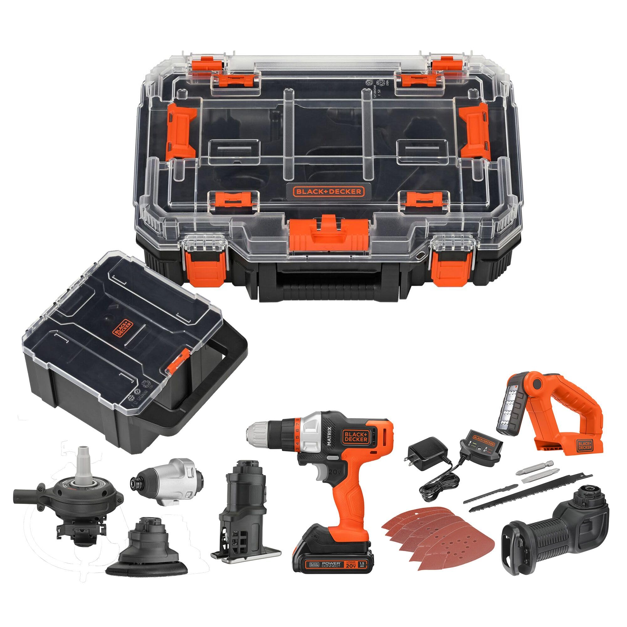 Black Decker Matrix 20v Max Power Tool Combo Kit Cordless
