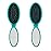 Wet Brush Pop Go Detangler, Blue Teal - Foldable, On-The-Go Design, Travel Brush, Ultrasoft IntelliFlex Bristles, Detangling Hairbrush, Built-In Mirror Handle, Wet & Dry, All Hair Types (Pack of 2)