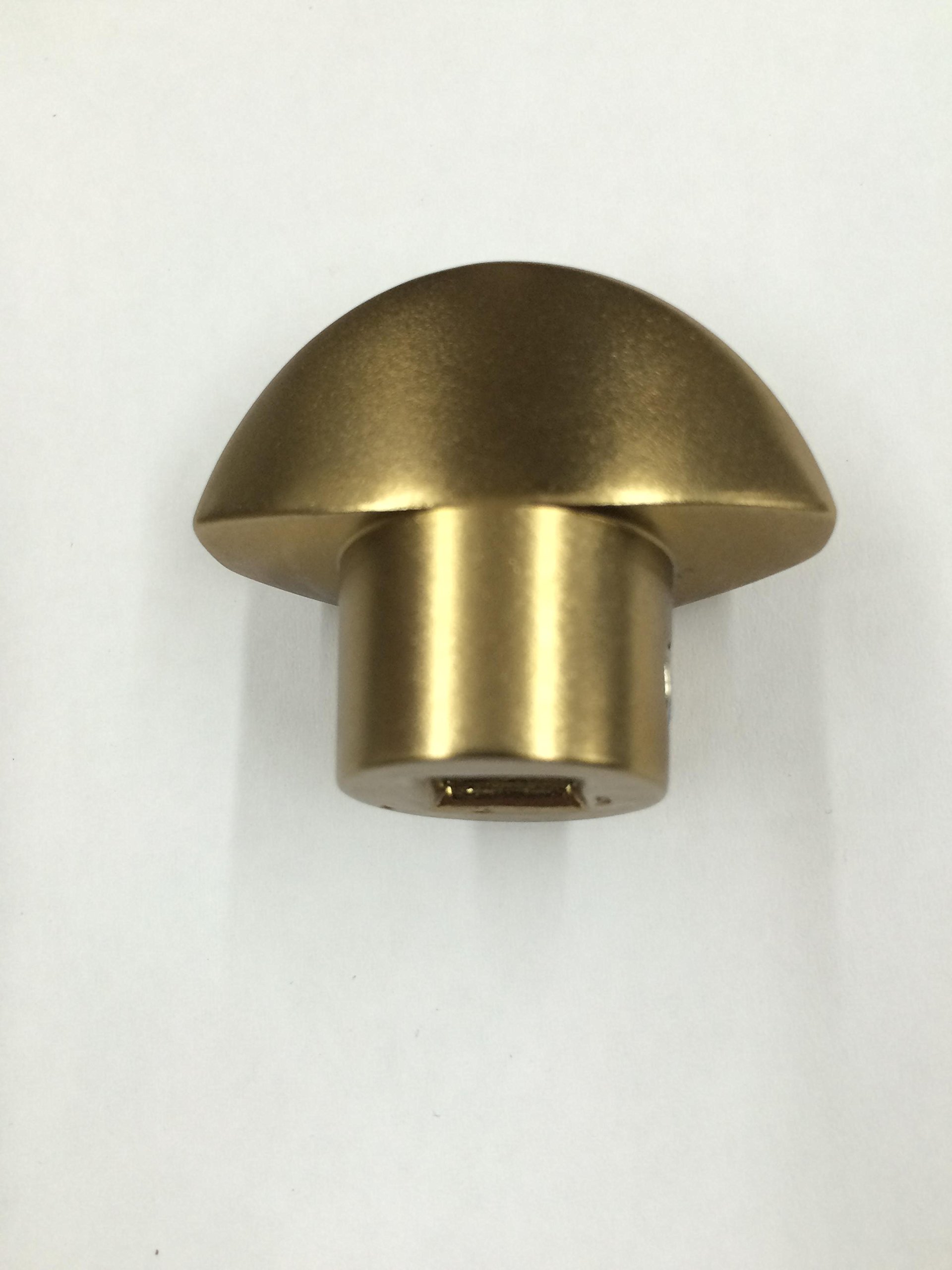 Pomolo Mezzaluna Per Cilindro Q8 E Limitatori Alluminio F4 - Ricambio Serrature - Foto 2