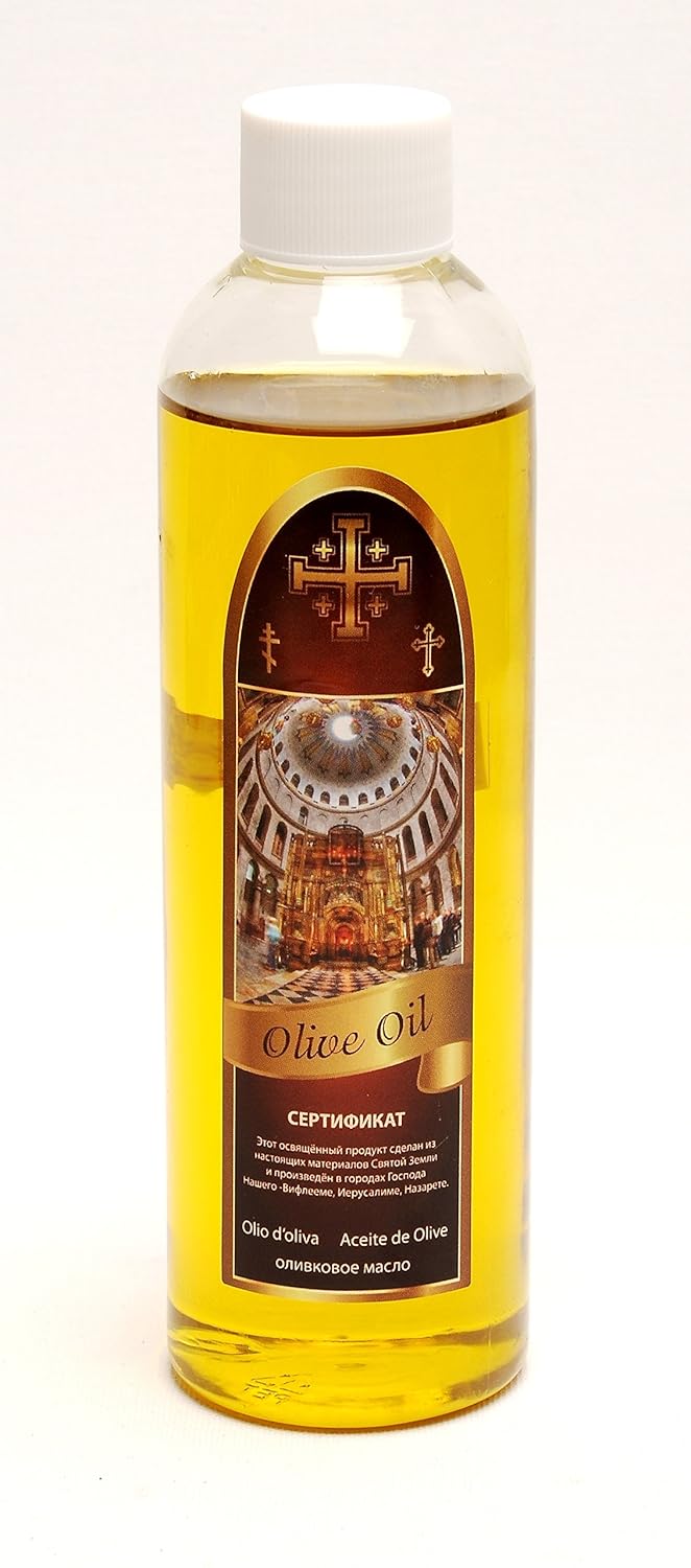 Holy Pure Olive Oil 200 Grams From Bet Lehem Jerusalem (200ml)