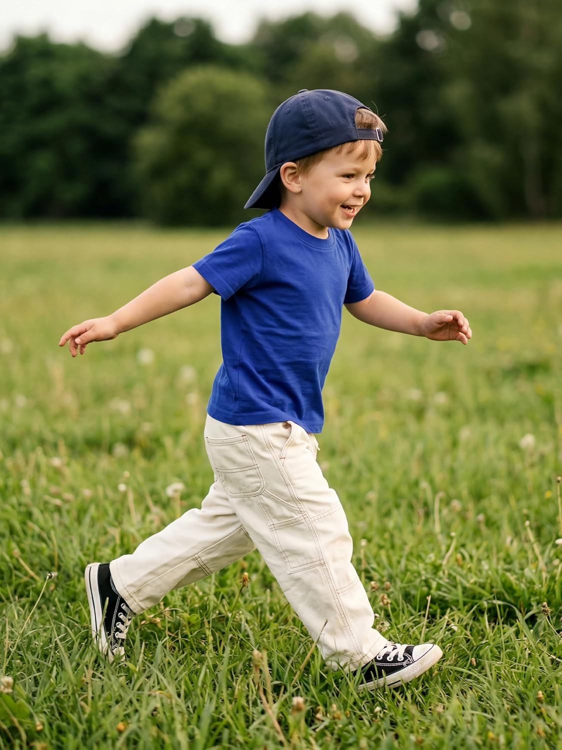 6 Pack Baby Boy Shirts Infant Toddler Boy Short Sleeve Cotton Tees Plain Tagless T Shirts for Playtime Layering