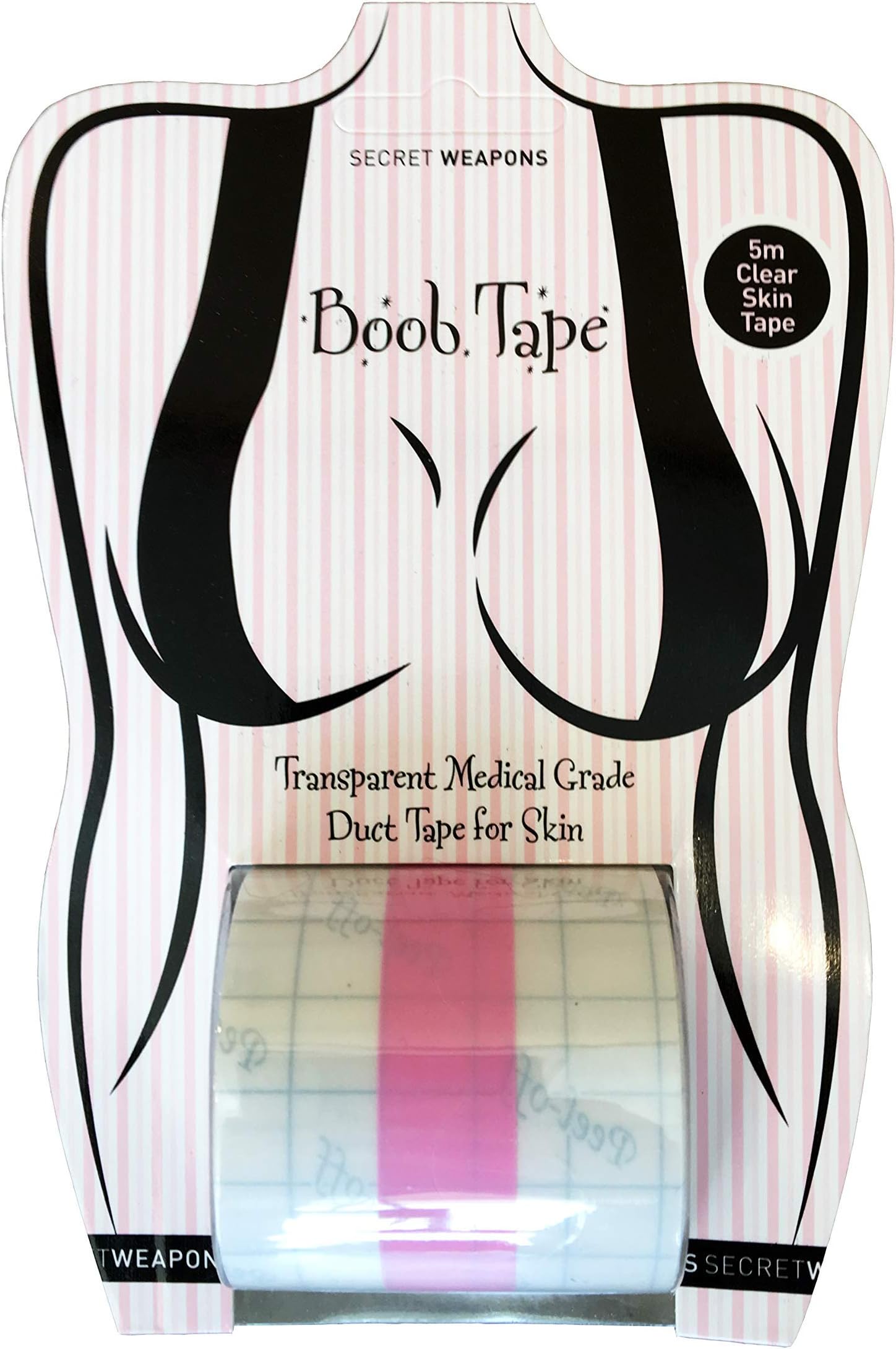 Secret Weapons SW-044 Clear Invisible Medical Grade Breast Lift Tape