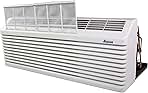 AMANA K-Series PTAC 12,000 BTU Air Conditioner with 3.5 kW Heater and 20 Amp Plug, White - PTC123K35AXXX - A/C Unit Only
