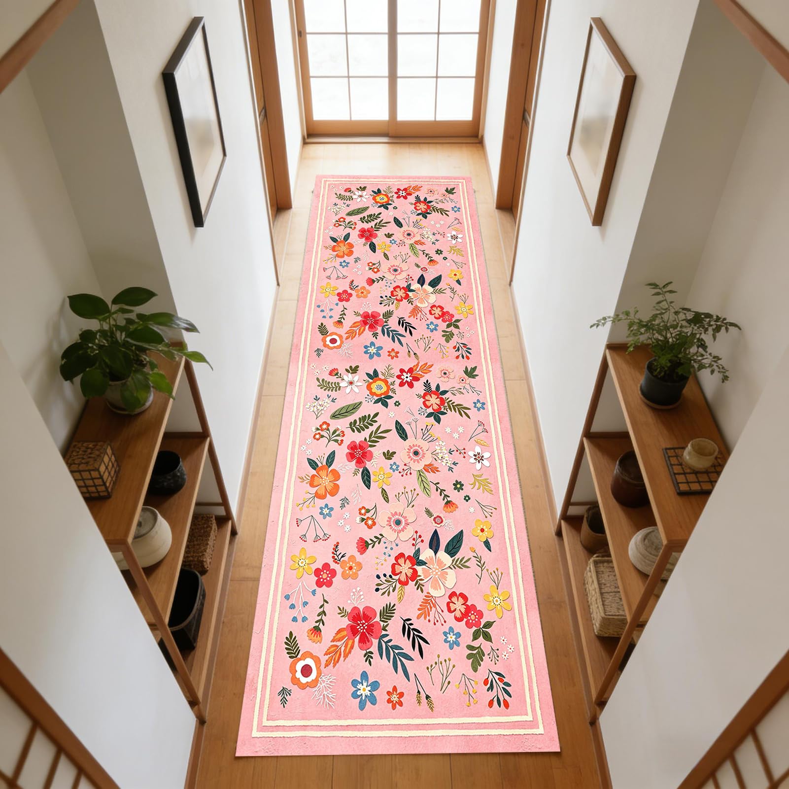 Tapis de Couloir Long, Tapis pour Cuisine Devant évier 60 x 450 cm