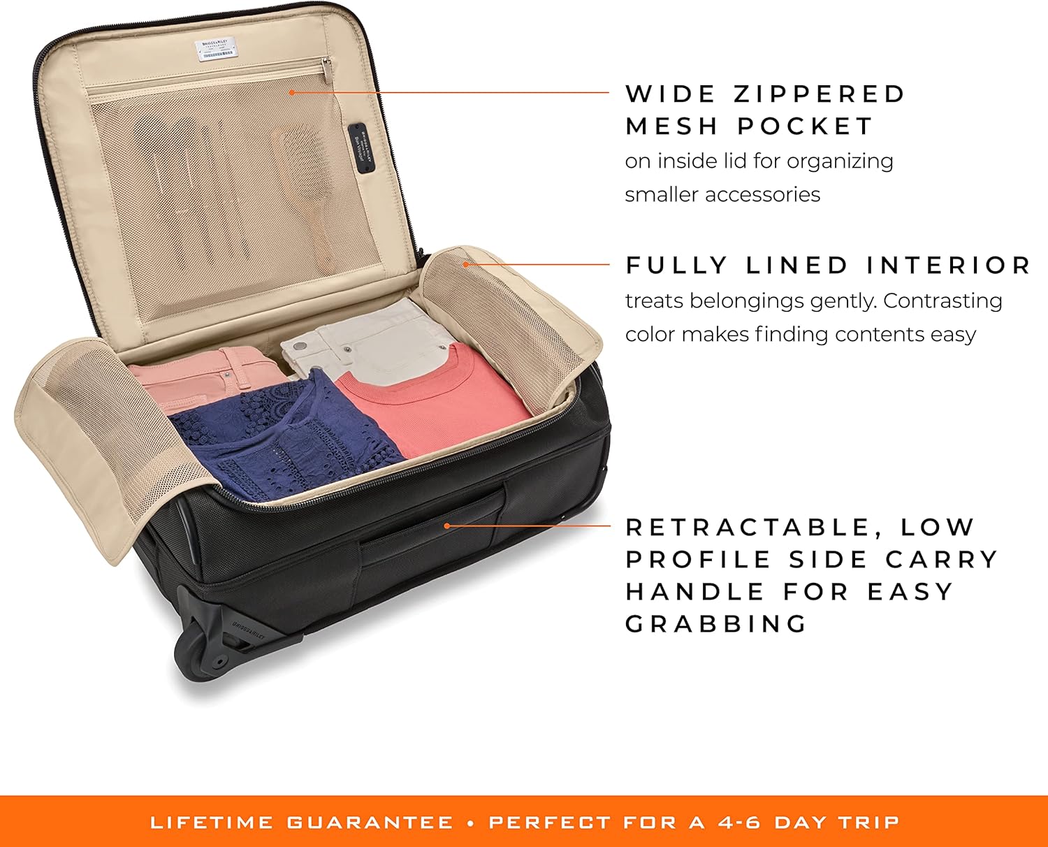 review Briggs & Riley Global 2 Carry, Black, 21 Inch International Wheeled Duffle