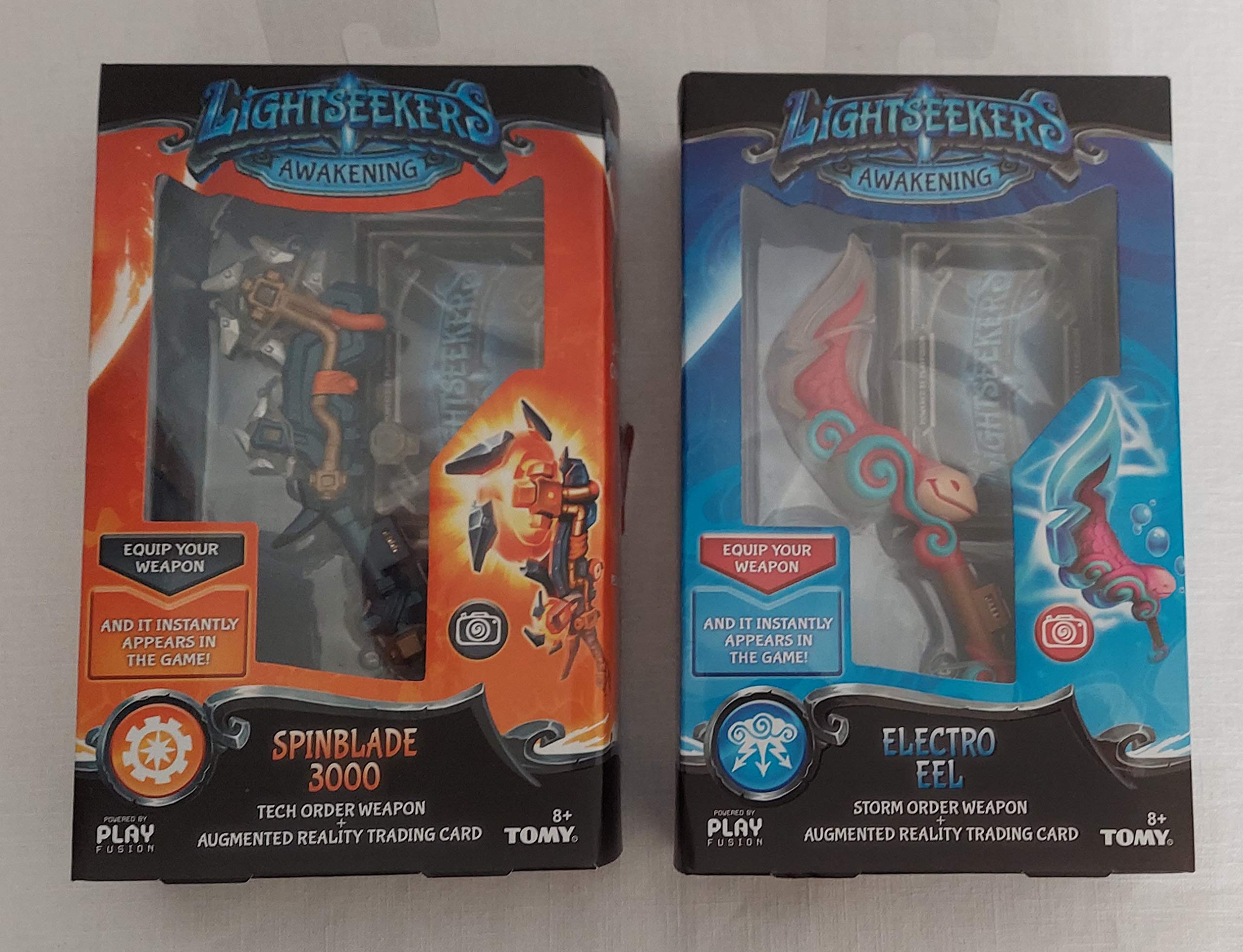 Lightseekers Weapon 2 Pack Bundle, Spinblade 3000, Electro EEL