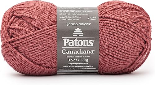 Spinrite Patons Canadiana Yarn - Roseta sólida